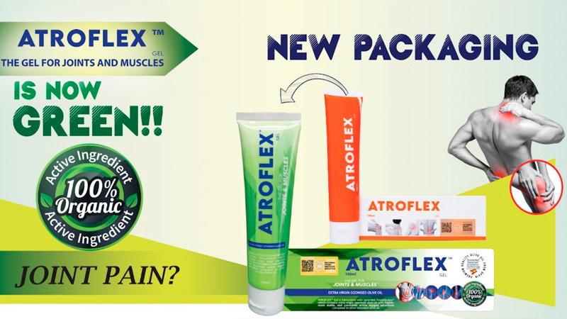 Gel analgésico tópico Atroflex con PeroxiBiokey