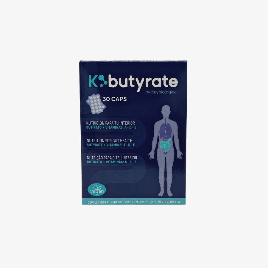 KeyBiological.com KBUTYRATE 30caps NEW front