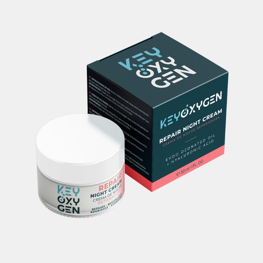 KeyBiological.com KeyOxygen Repair Night Cream MOCK UP