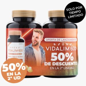 Vidalim 600: omega 3 DHA y EPA PACK DESCUENTO