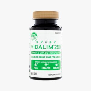Vidalim 250: omega 3 dha de microalgas vegano