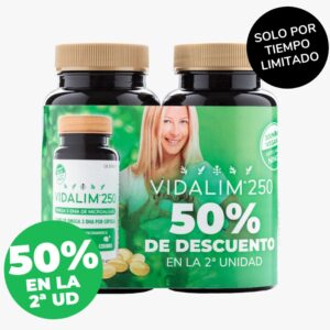 Vidalim 250: omega 3 dha de microalgas vegano PACK DESCUENTO